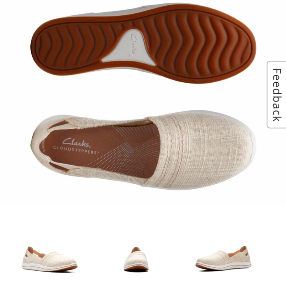 Women's Clarks cloudsteppers shoes size 5 1/2 M.